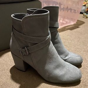 Steve Madden Grey Booties